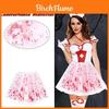 Halloween Rollenspiel Blutrock Netz Tutu Rüschenrock Geisterfest Cosplay Requisiten