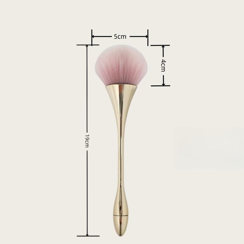

1 шт. Кисть для тональной основы с плоской головкой Ультратонкая Не впитывает пудру Мягкая кисть для макияжа Одинарные кисти для тональной основы без разводов