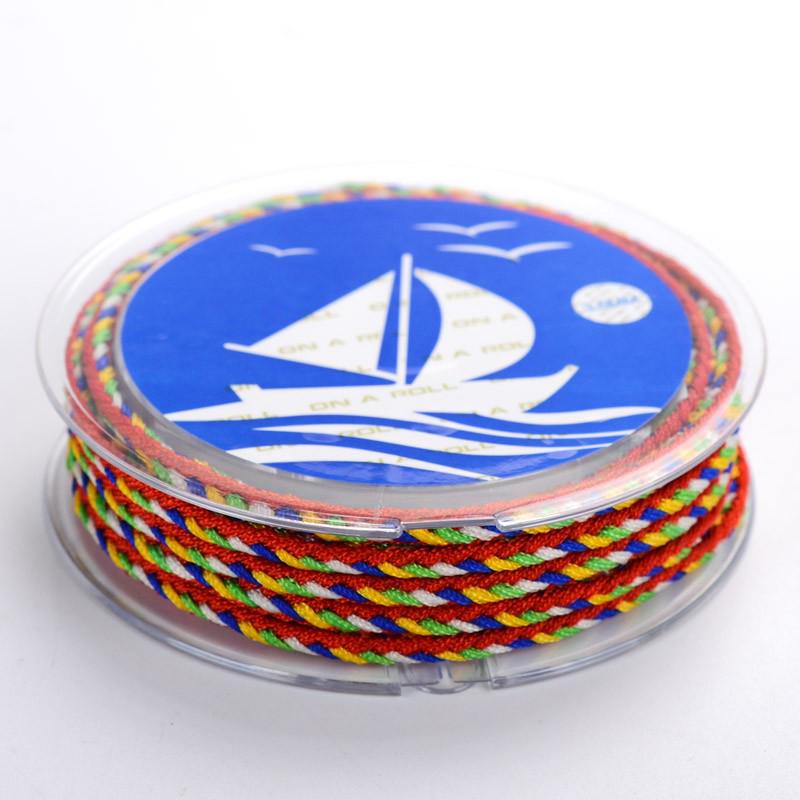 Children's Dragon Boat Festival Five-Color Rope Bracelet & Necklace DIY Kit