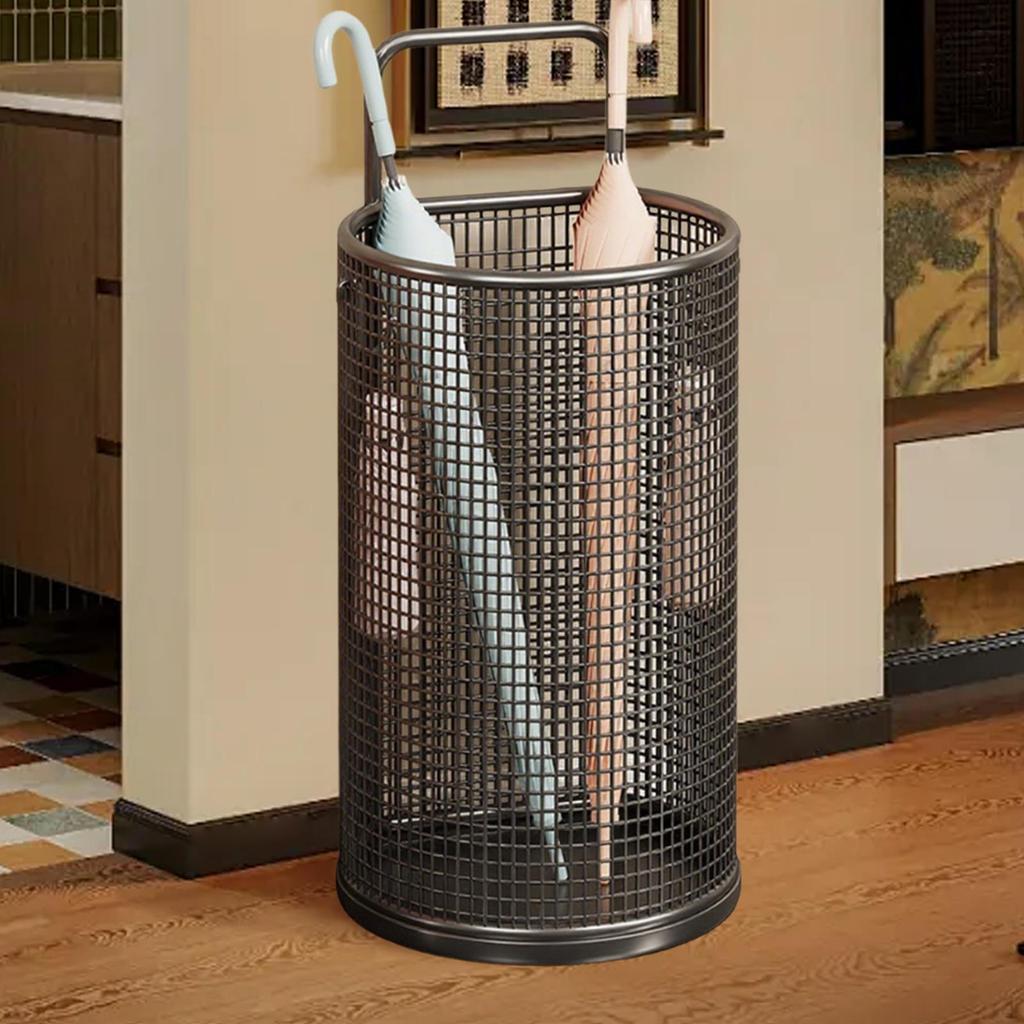 Convenient Entryway Umbrella Organizer Bin for Coffee Shop Settings