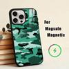 Fashion C-Camouflage Phone Case For iPhone17,16,15,14,13,12,11 Plus,Pro Magnetic For Magsafe Wireless Charging