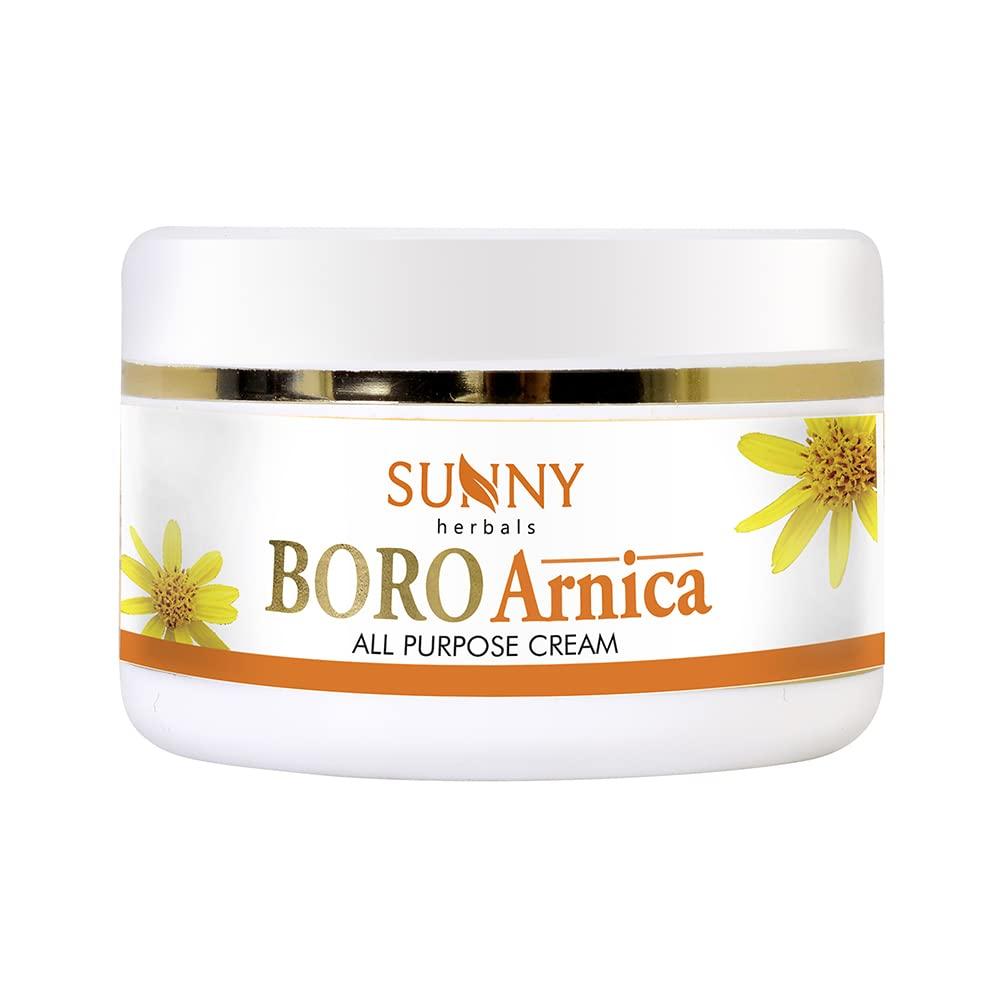 

Sunny Herbals Boro Arnica All Purpose Cream 100 gm Hydrating, Soothing & Refreshing Skin Care for Cuts and Dryness