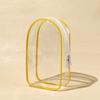 Color Transparent Protective Case Organization Box Doll Outdoor Display Bag With Keychain Doll Accessories