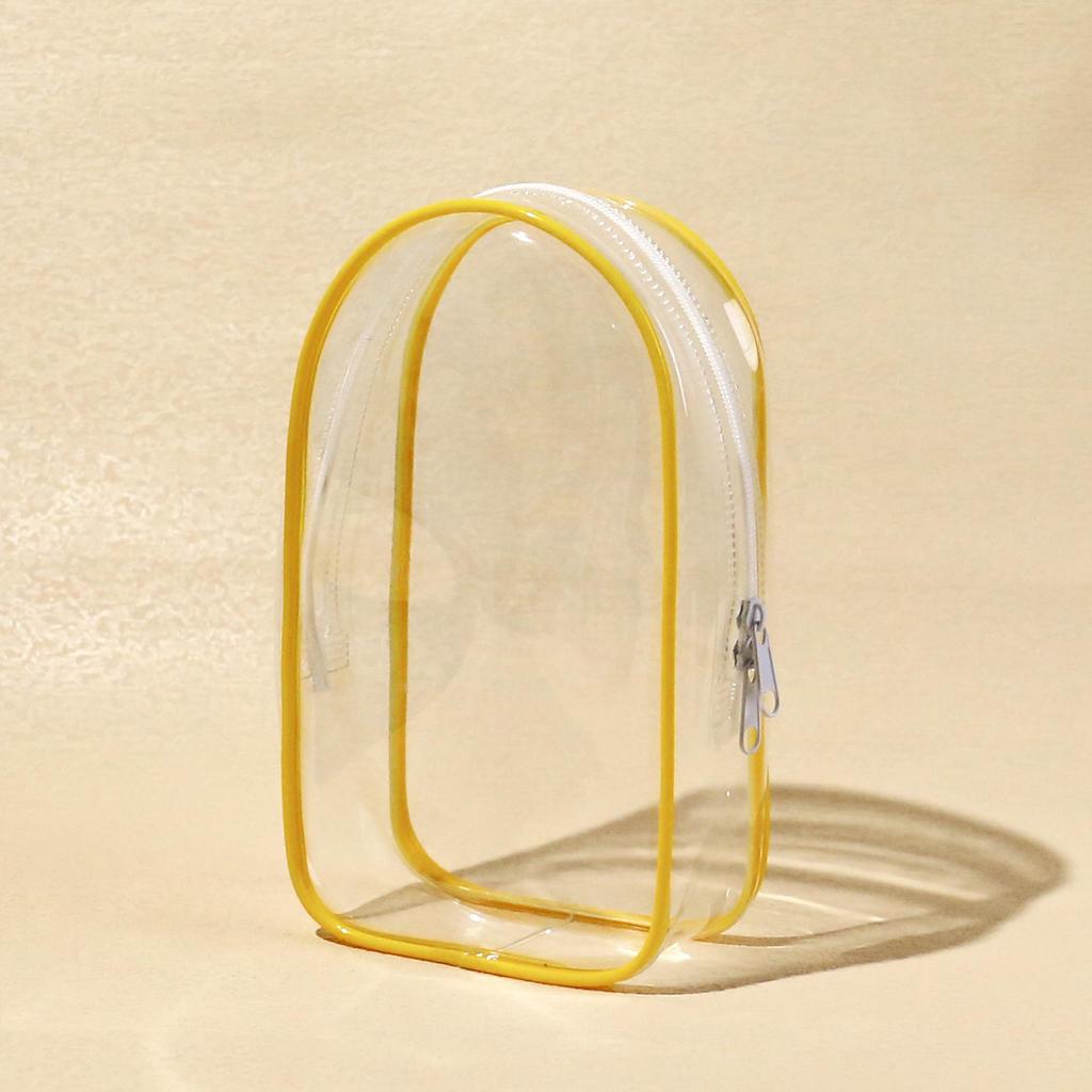 Color Transparent Protective Case Organization Box Doll Outdoor Display Bag With Keychain Doll Accessories