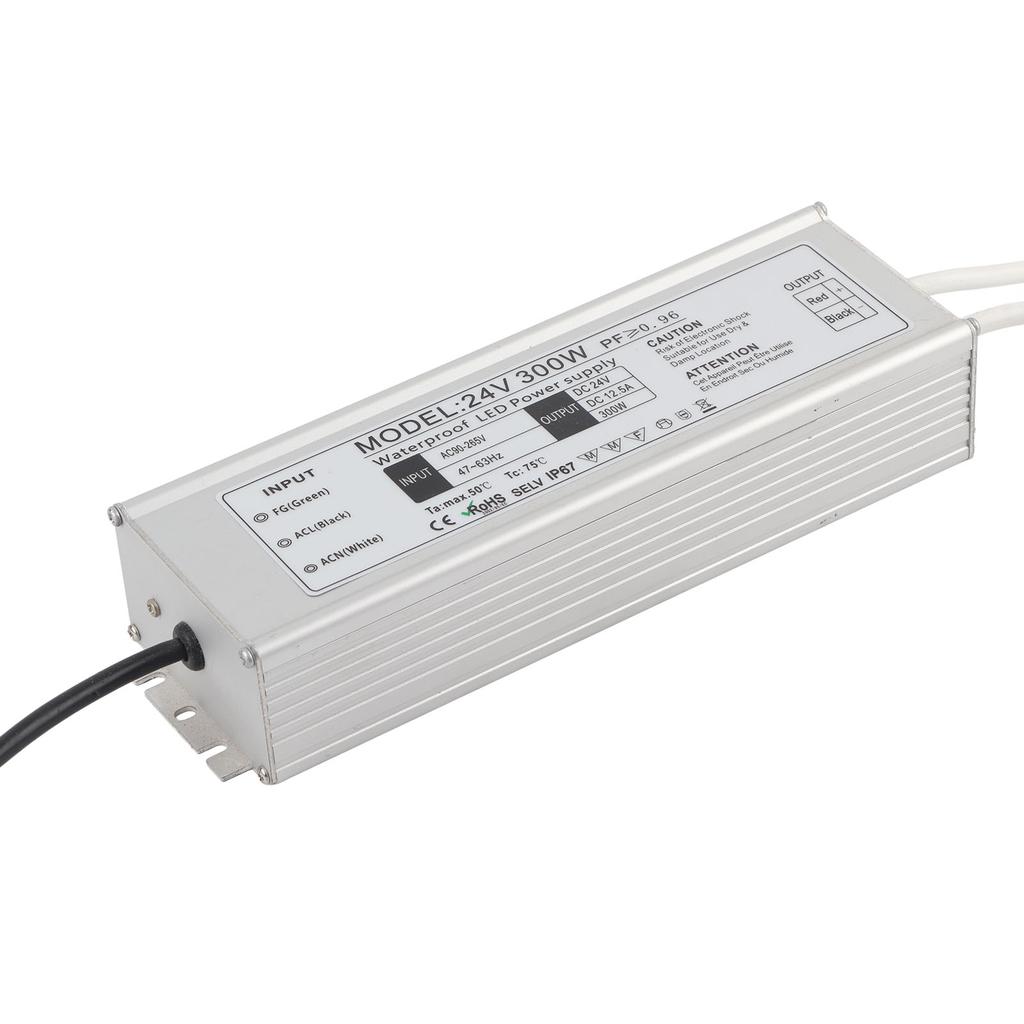 LED-Treiber Wasserdicht IP67 Konstantspannungs-Netzteil Transformator Adapter 300W