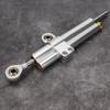 Universal Motorcycle CNC Aluminum Alloy Steering Damper Stabilizer Accessory (Sliver)