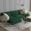 Velvet Sofa Seat Cushion Cover Stretch Plush Thicken Sofa Cover For Living Room L Shape Luxury Corner Furniture Sofa Slipcovers