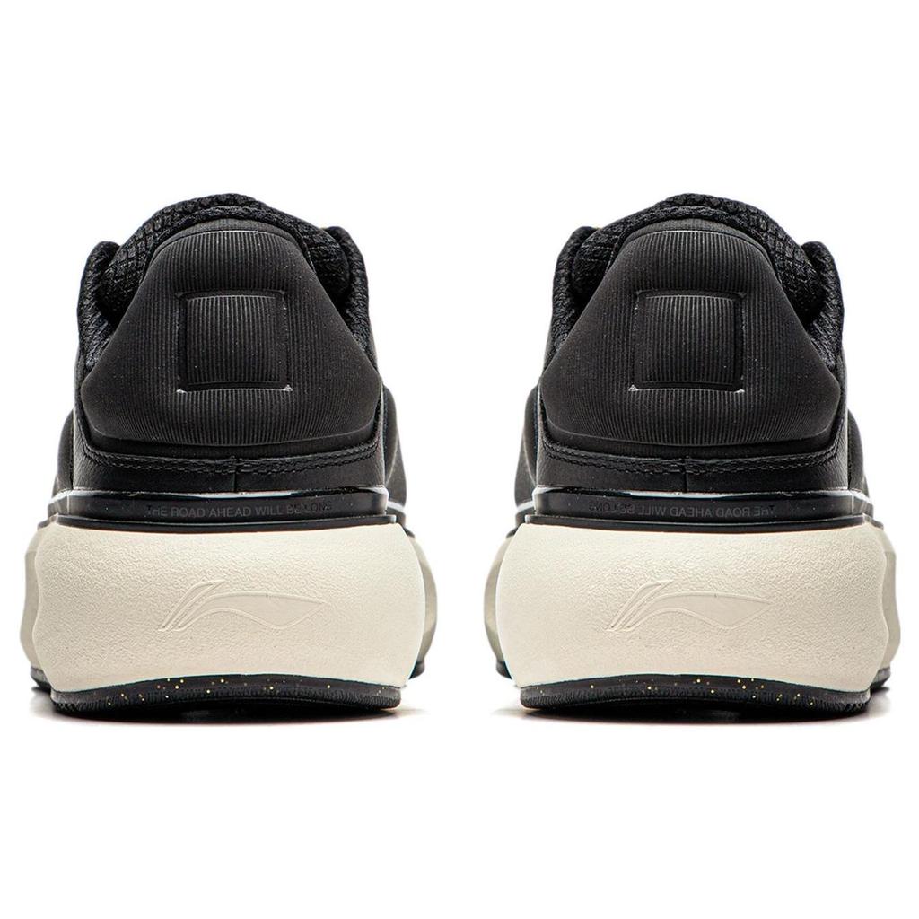 Li Ning Cloud Travel C4D Versatile Trendy Lightweight Comfortable Wear-Resistant Non-Slip Low-Top Casual Shoes Men Casual Shoes Black AZGU037-2