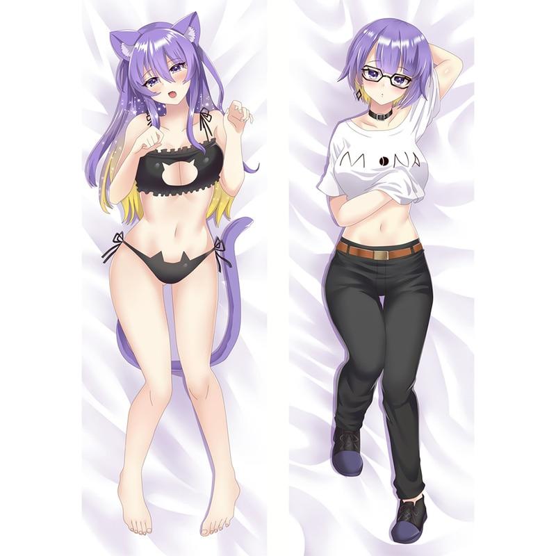 

60x180 см аниме Hololive VTuber Dakimakura Cospaly наволочка обнимающая наволочка для тела игровые подушки подушка отаку CoveBed r