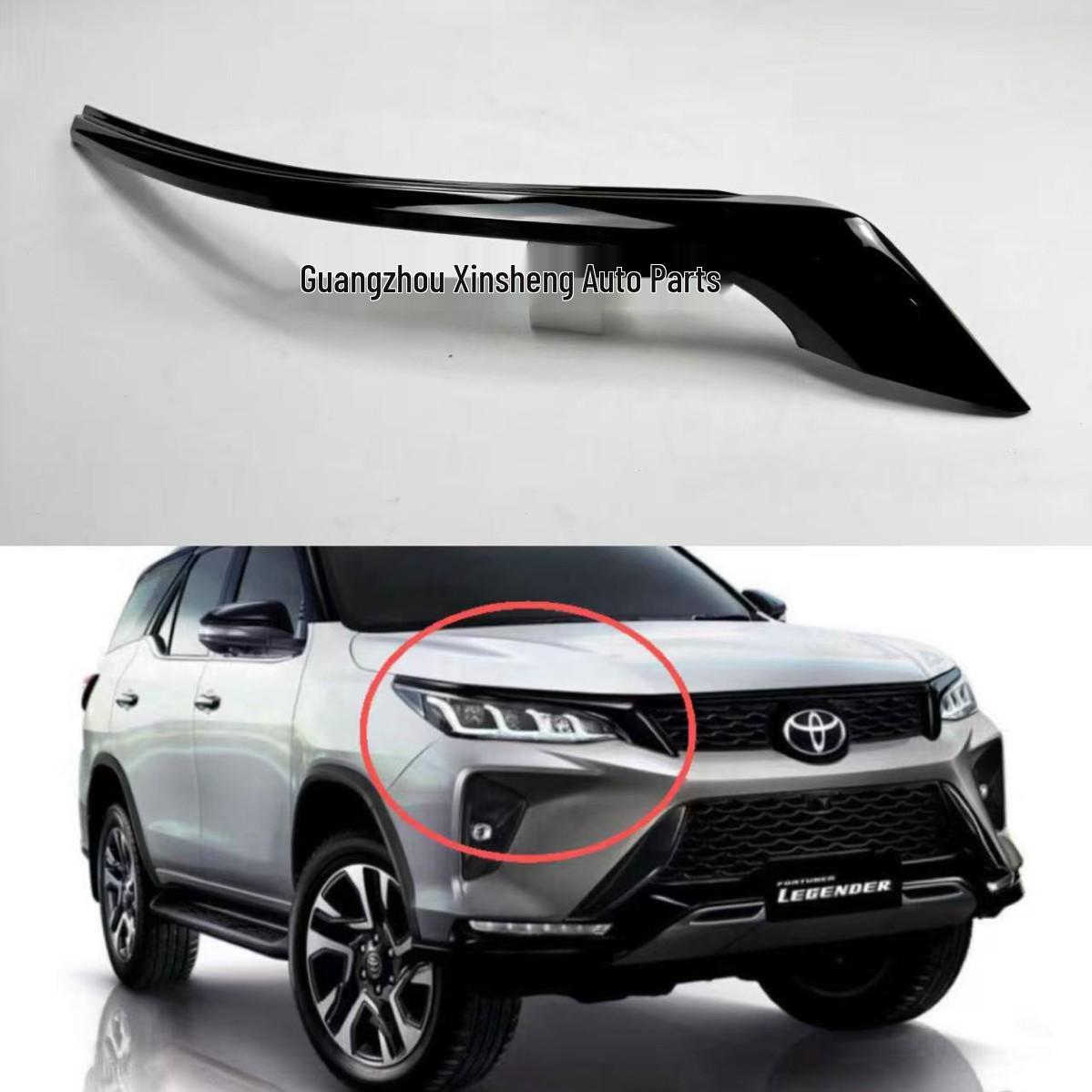 FORTUNER 2020-2025 Декоративная полоска и накладка на фары Right