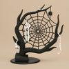 3D Printed Spider Web Decoration, Tree Web Jewelry Organizer Holder, Earrings Rings Bracelets Storage Display Stand, Halloween Party Gift