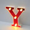 16cm Size Luminous Letters Red White Color LED Letter Night Light  Outdoor Decoration