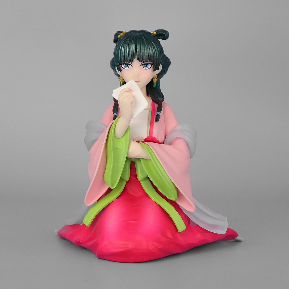 Anime The Apothecary Diaries Maomao Action Figure Garden Party Toy Collection Model Dolls Desktop Decorations Kawaii Girl figure