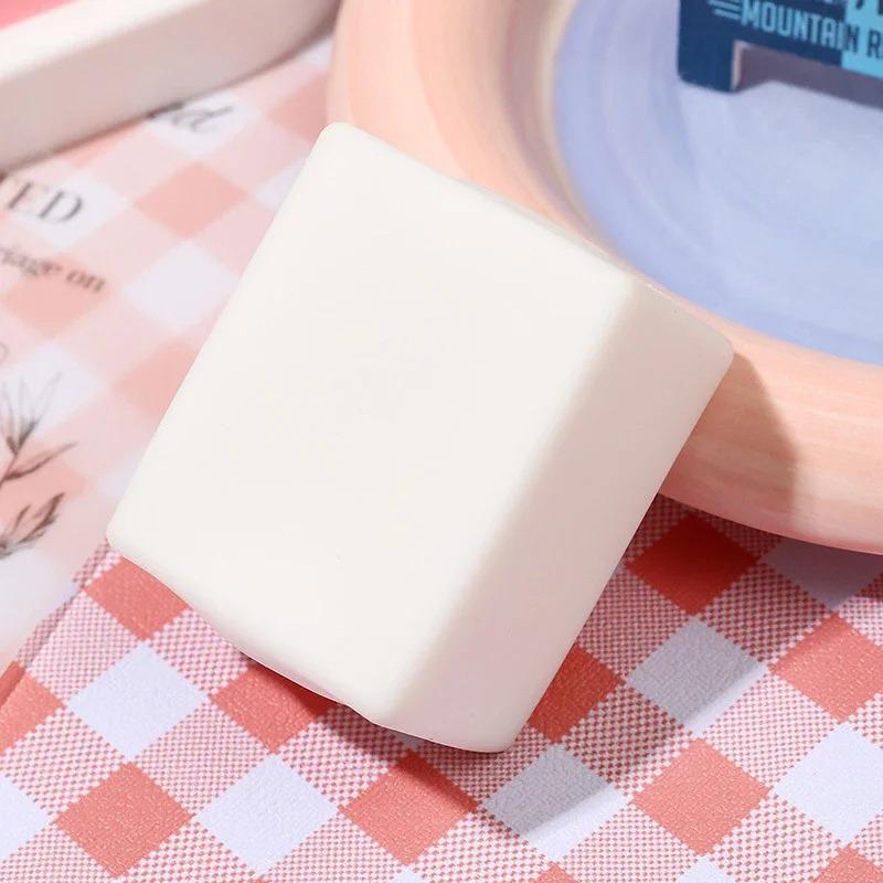 Cute Tofu Stress Balls Sensory Toys Stress Relief Fidget Toys Squishy Dough Ball Gifts for Adults Children Best Gift