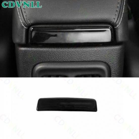 Central Console Armrest Box Panel Trim For Jeep Compass 2017- Bright Black