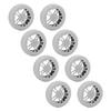 8pcs Luggage Wheel Covers Wr Proof Suitcase Wheel Covers  Ors for 5-6cm Diameter