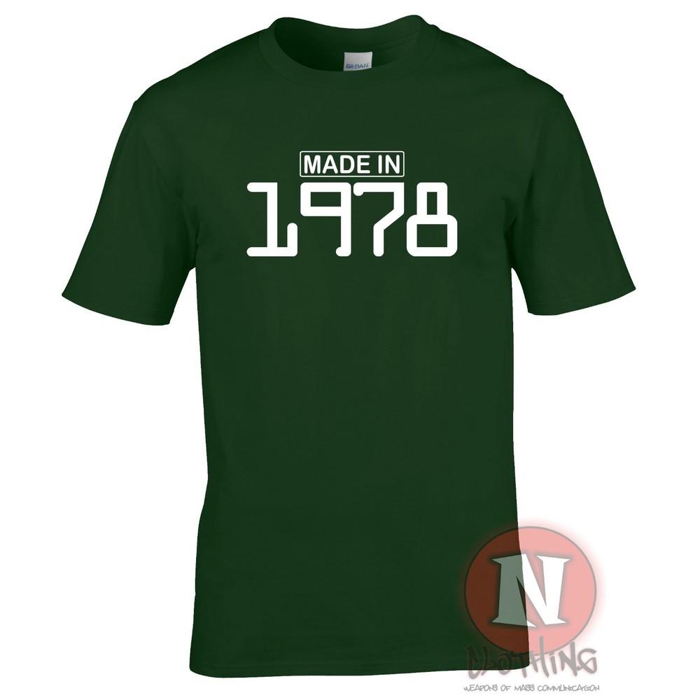 Made In 1978 TShirt Birthday Celebration Funny Party Gift Present Teeshirt