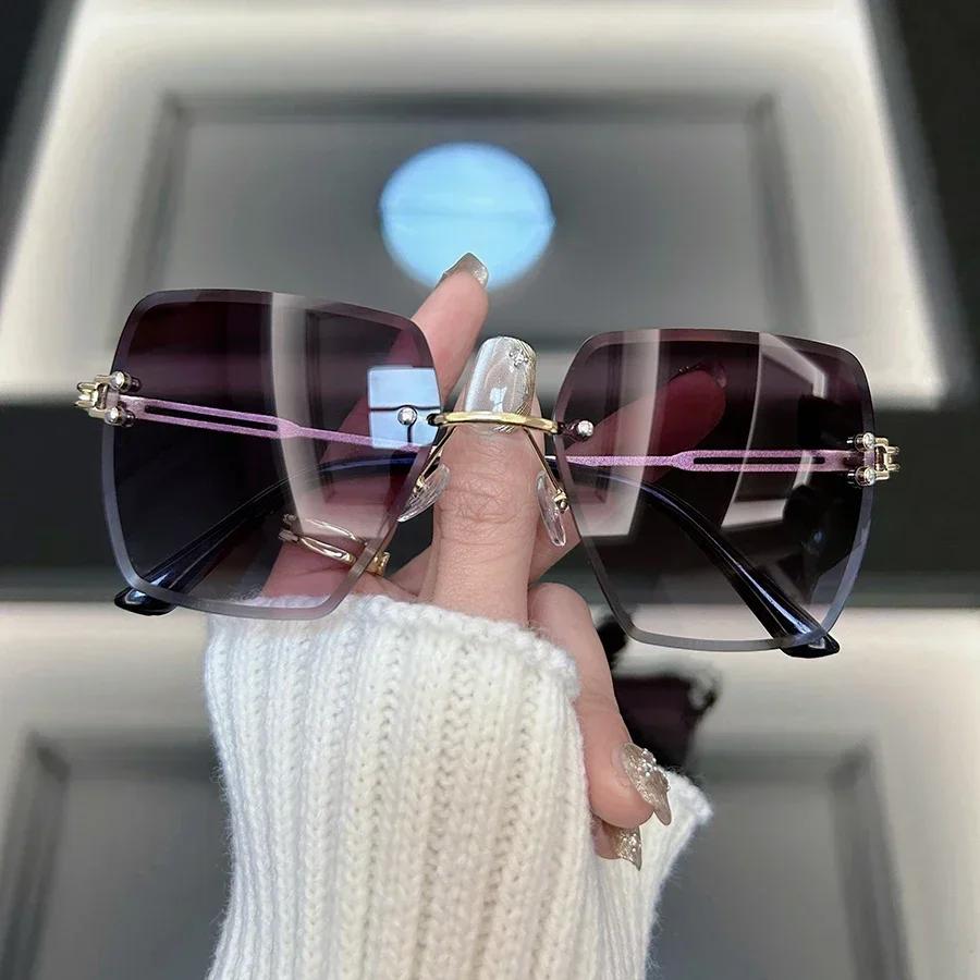 Retro Classic Square Sunglasses For Women Men Stylish Minimalist Female Male Fashion Glasses