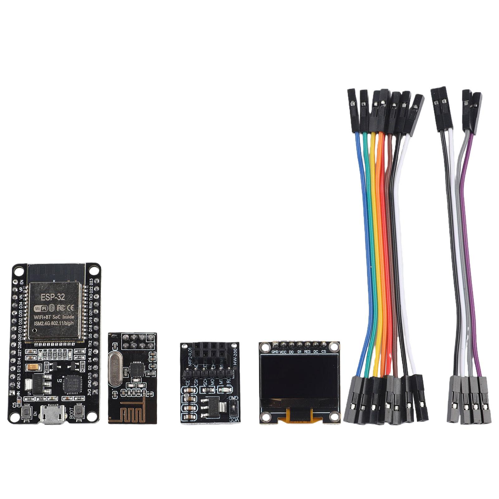 

Next generation OpenDTU for Hoymiles Inverters ESP32+NRF24L01+Cable+Display Superior Speed Real time Monitoring Easy Integration