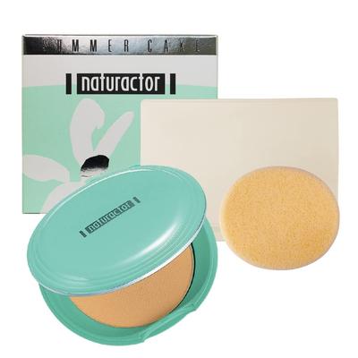 Sweat-resistant Summer Foundation, Summer Cake 650 Ochre, with Dedicated Sponge, 16g (Water-resistant, for Heavy Sweating, Makeup Breakdown
