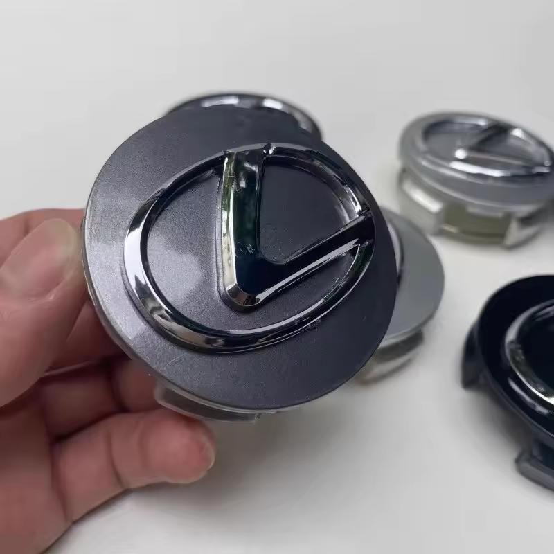 4Pcs Car Wheel Center Hub Caps Cover Accessories For Lexus F SPORT GS GX IS LS LX CT LC RC LBX NX RX 350h 450h ES UX 300e GX460