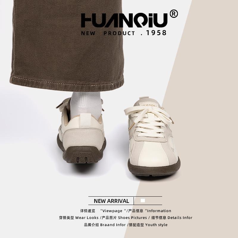 Global wind wave grain board shoes women's 2025 spring new comfortable wear-resistant versatile breathable sports shoes ZHQ68178