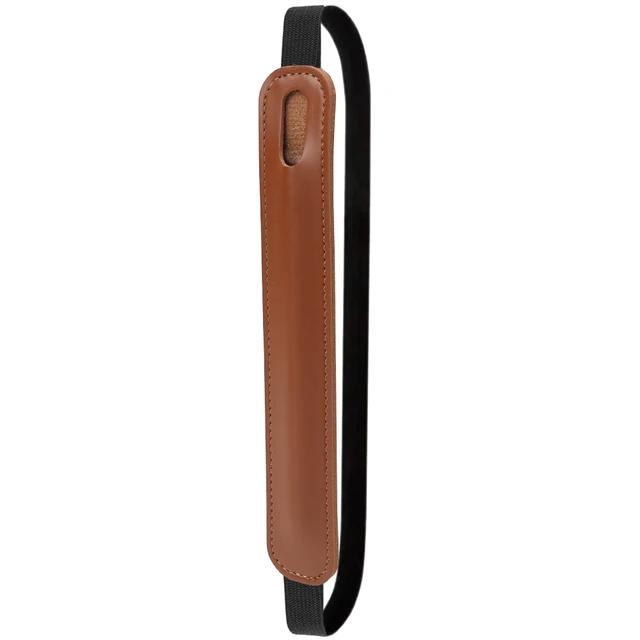 PU-Leder Elastisches Band Stylus Stift Hülle Tasche für Federmäppchen Anti-Verlust Befestigter Schutzbeutel für IPad IPencil 1 2