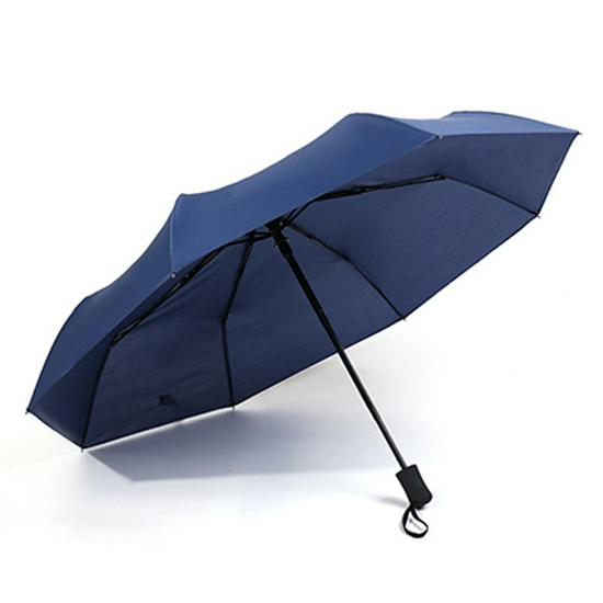 Automatic Three-Fold Sunshade Umbrella: UV-Protection & Rainproof for Men and Women