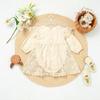 Tuta in pizzo con balze a manica lunga per bambina - Primavera/Estate 2025