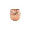 Hammered Copper Glass Tumbler, Serveware & Drinkware, Ayurveda Healing, 550 ML