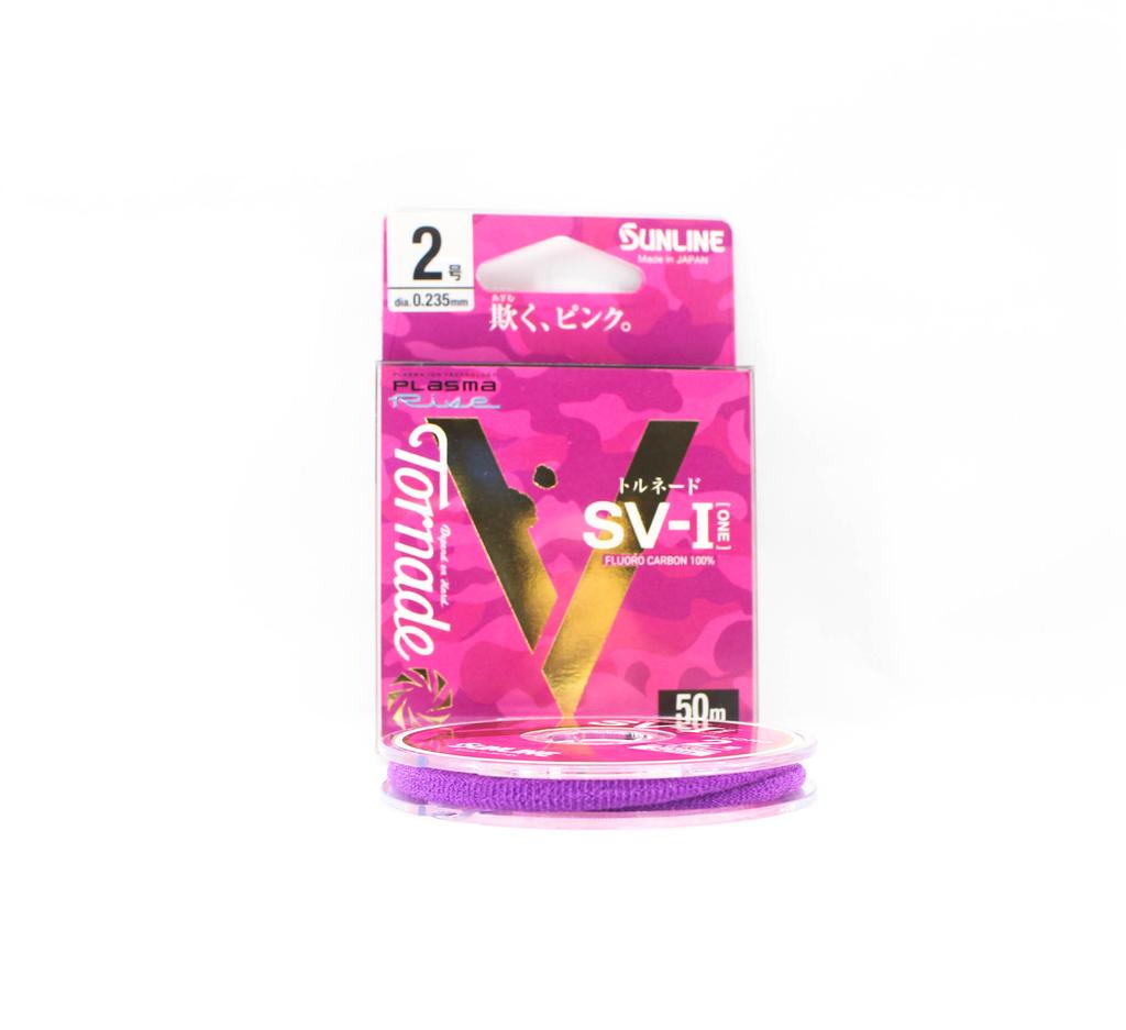 Sunline Fluorocarbon Leader Tornade SV-1 HG 50m Size 2 8lb (6411)