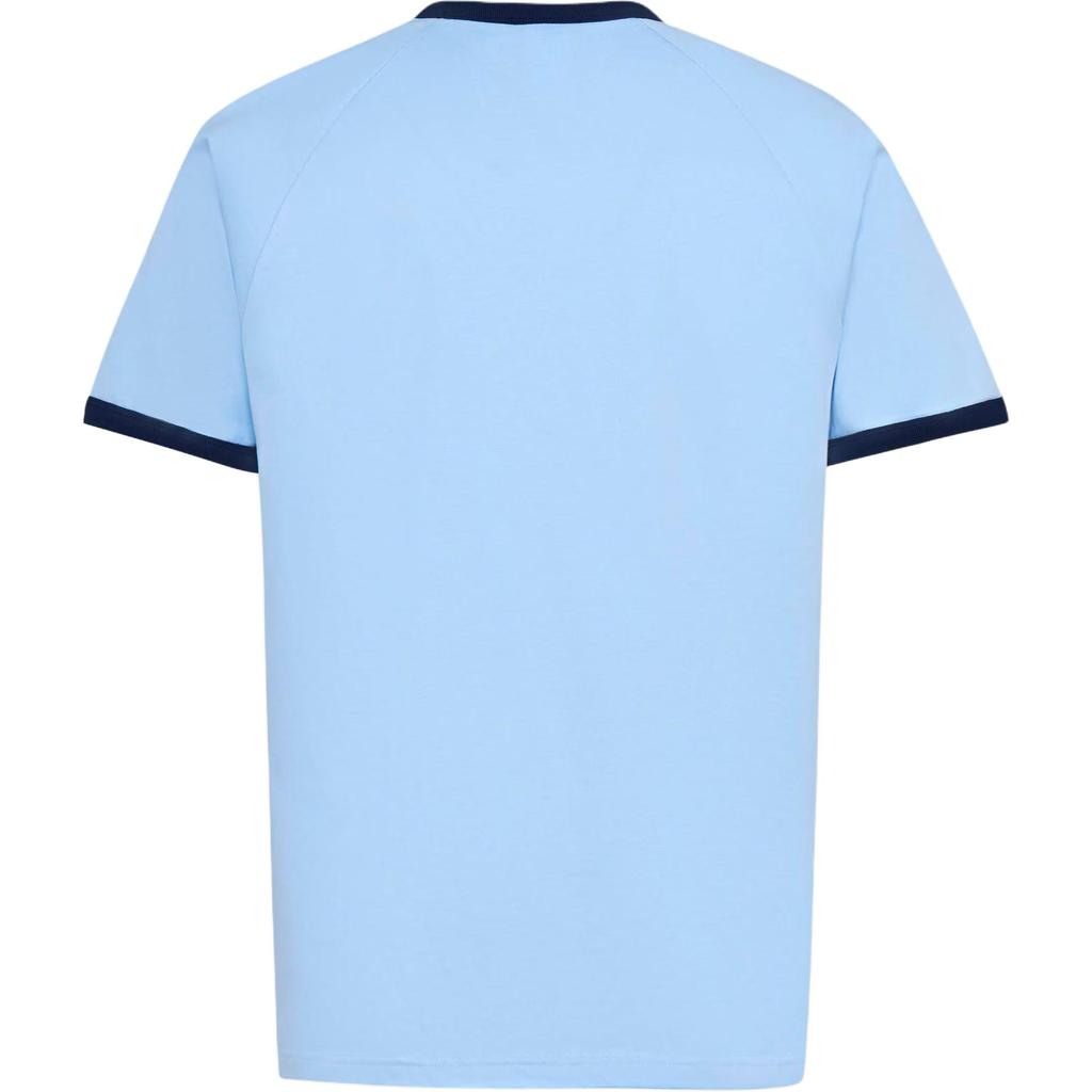 Adidas Originals 3S Simple Striped Casual Cotton Sports Short Sleeve T-Shirt Men Tops KG6323
