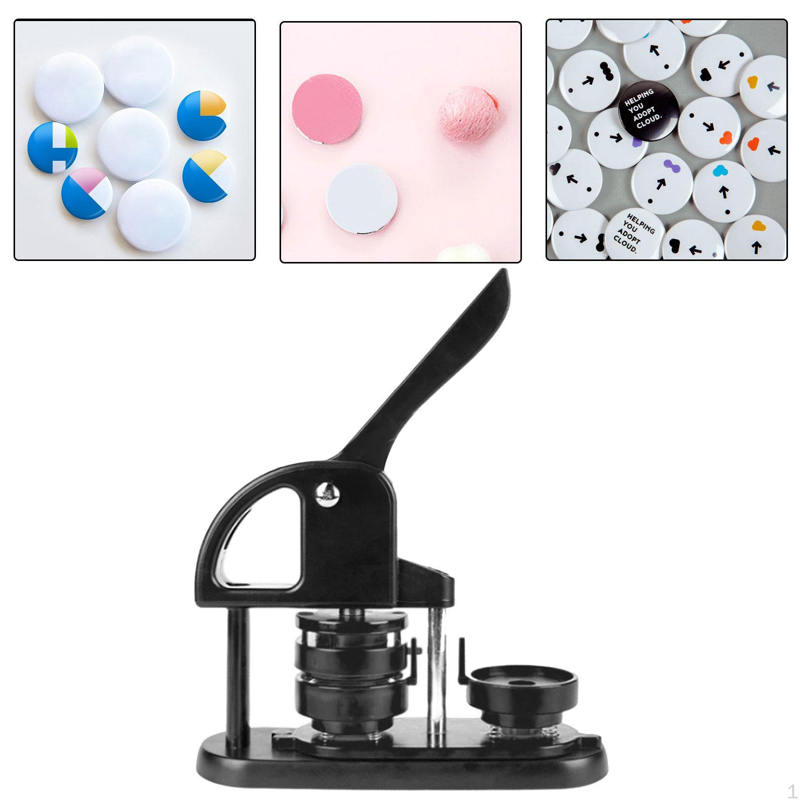 Button Badge Maker Machine Fridge Making Easy to Use Pin