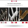 Electric Hex Shank Copper Wire Brush for Deburring, Rust Removal, Grinding, and Polishing