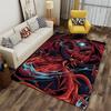 "Red Dragon Fantasy Art Carpet" Suitable As a Non-slip Mat for the Living Room or Bedroom Sofa