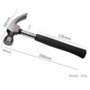 Pulling Nails Hardware Tools Steel Pipe Handle Hammer Safety Hammer Window Breaker Claw Hammer