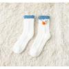 Autumn and Winter New Women's Medium Tube Cartoon Animal Three-dimensional Coral Fleece Socks Doll Women's Socks Floor Socks Home Sleep Socks Women