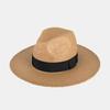 Lcate Women's Straw Summer Hat Resort Vacation Summer Hat Fedora Sun Hat LAN001