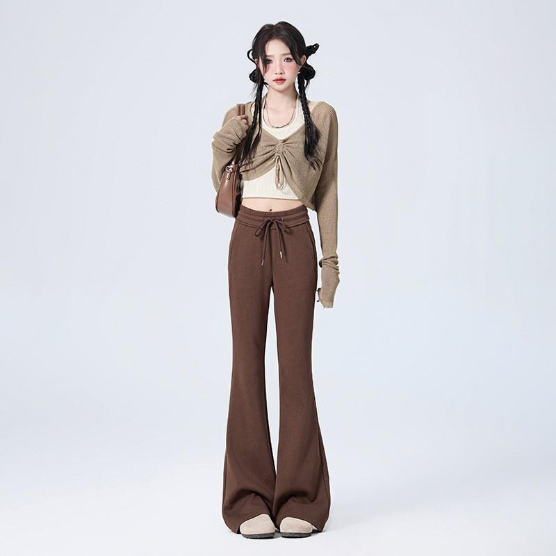 

Женские осенне-зимние ленивые спортивные штаны с отвисшими коленями для женщин, женские осенне-зимние повседневные штаны для женщин, женские осенние штаны для йоги для женщин XL