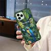 Dirt-resistant Durable Phone Case For Oukitel C21 Pro Fashion Design Full Wrap Silicone Graffiti TPU Card Slot Cover
