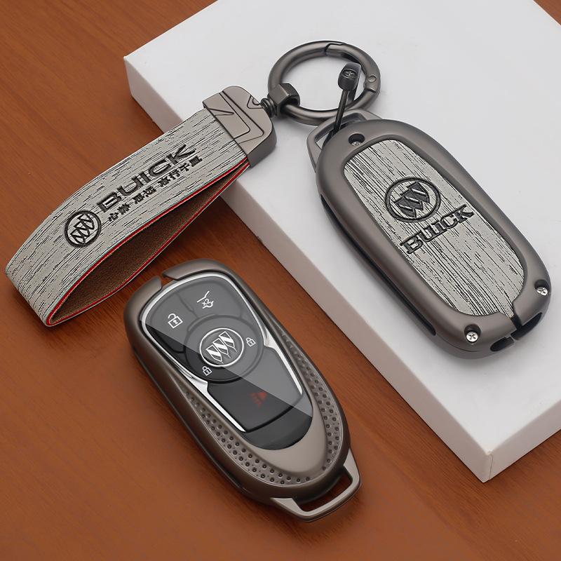 Buick Regal Key Case for Verano, LaCrosse, GL8, Envision, Enclave, GL6 - Men's Car Key Shell