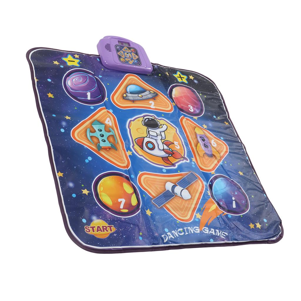 Kids Dance Floor Mat Music Improve Coordination Electronic Dancing Pad Educational Toy