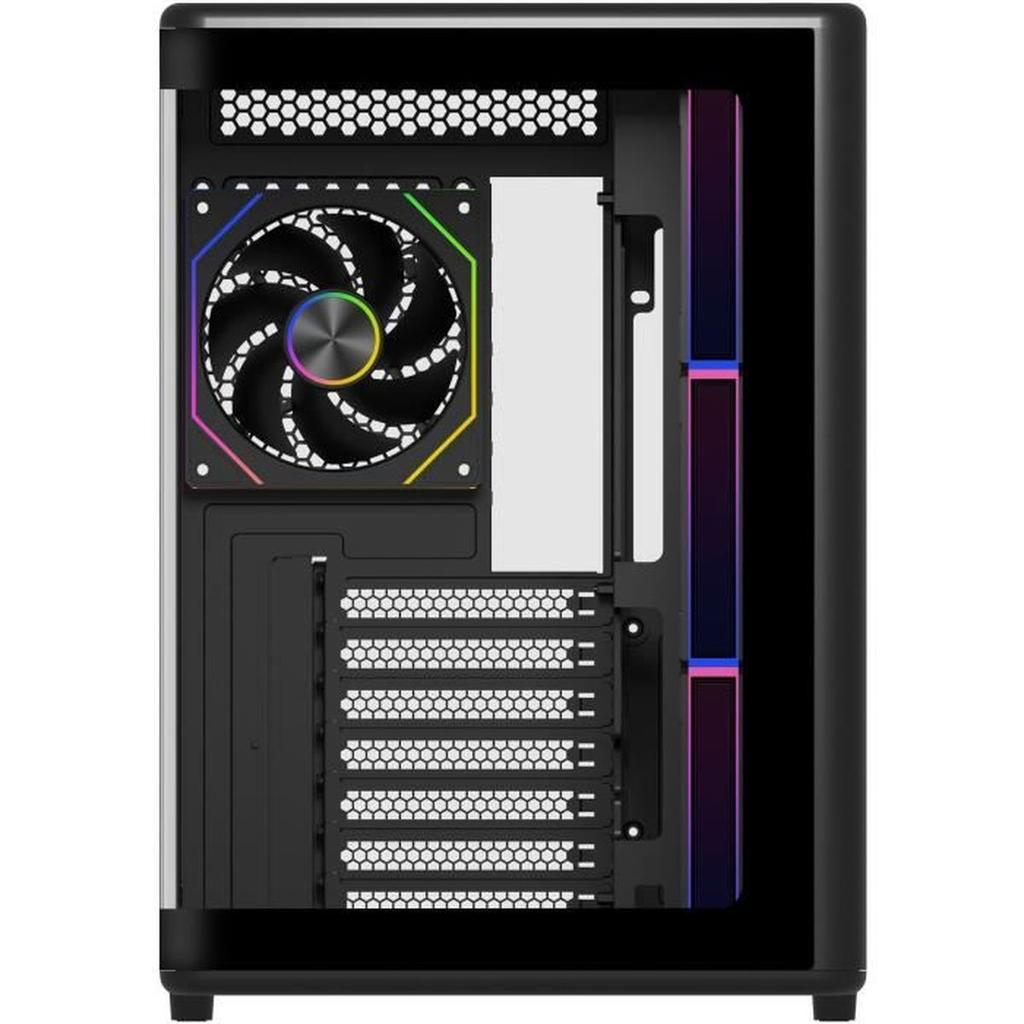 COOLER MASTER - Elite 600 Black ARGB (4 Fan Version) - Boîtier PC - Moyen tour ATX