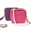 Tassel Decor Jewelry Storage Bag Multi-Layer Lining Portable Travel Organizer for Rings Necklaces Bracelets Large Capacity Jewel
