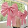 Giant Pink EVA Bow Set for Weddings Birthdays 3D Ribbon Bow DIY Decoration Material, Wedding Decorations