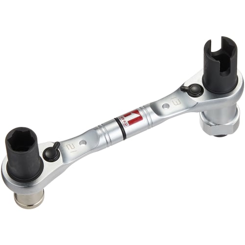 Ichinen Access MUST TOOL 8-Function Swivel Grip Non-Slip Wrench IM-NSS8S 12464 Short Type