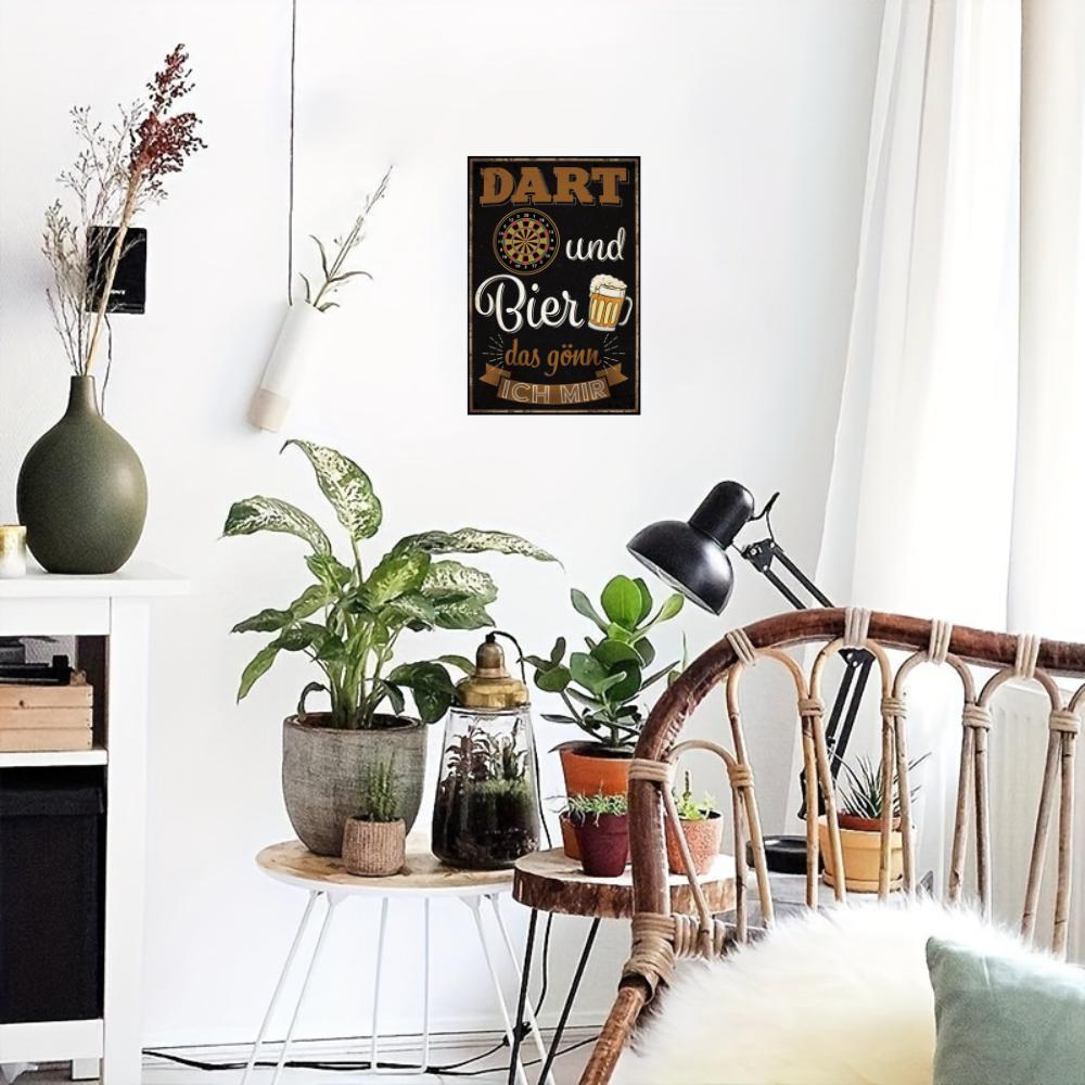 Metal Tin Sign Board Wall Art Decor Retro Vintage Kitchen Bedroom Man Cave Wall Decor Cafe Living Room Wall Decor Poster Plaque