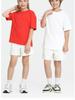 In Stock: 200G Pure Cotton Children's Short Sleeve Round Neck T-shirt - Customizable Class or Parent-Child Uniform