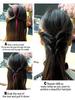 4 Pcs Hair Braiding Tool, DIY Hair Styling Tool, Braid Tool Loop for Hair Braid Styling