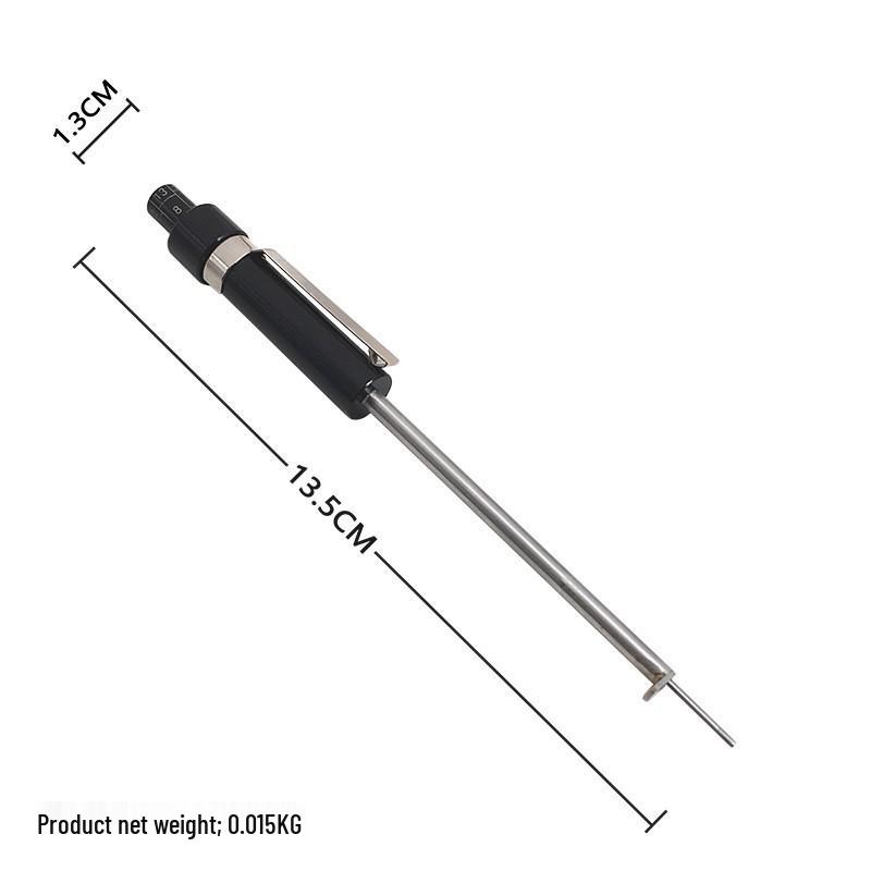 Non-Removable Brake Disc Thickness Gauge & Pad Wear Test Pen